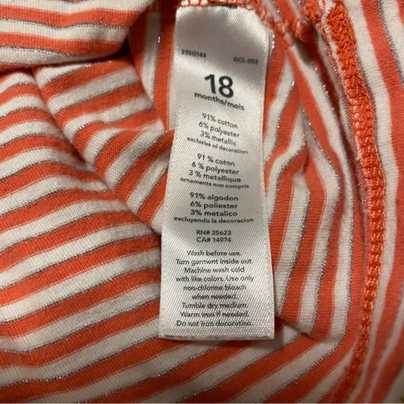 Carter’s Baby Girls Shirt Size 18m - Picture 7 of 10